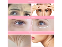 11 Peças De Parches De Silicone Reutilizáveis Para Remoção De Rugas Faciais