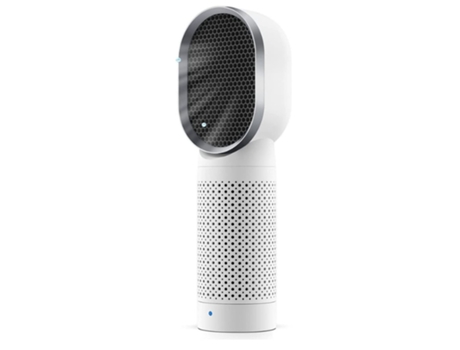 Purificador de aire para el hogar con filtro Hepa verdadero Purificador de aire portátil para alergias en el dormitorio de la oficina Blanco BISBIS...