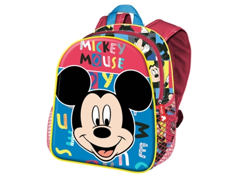 Mickey Mouse Joyful Mochila Basic, Azul
