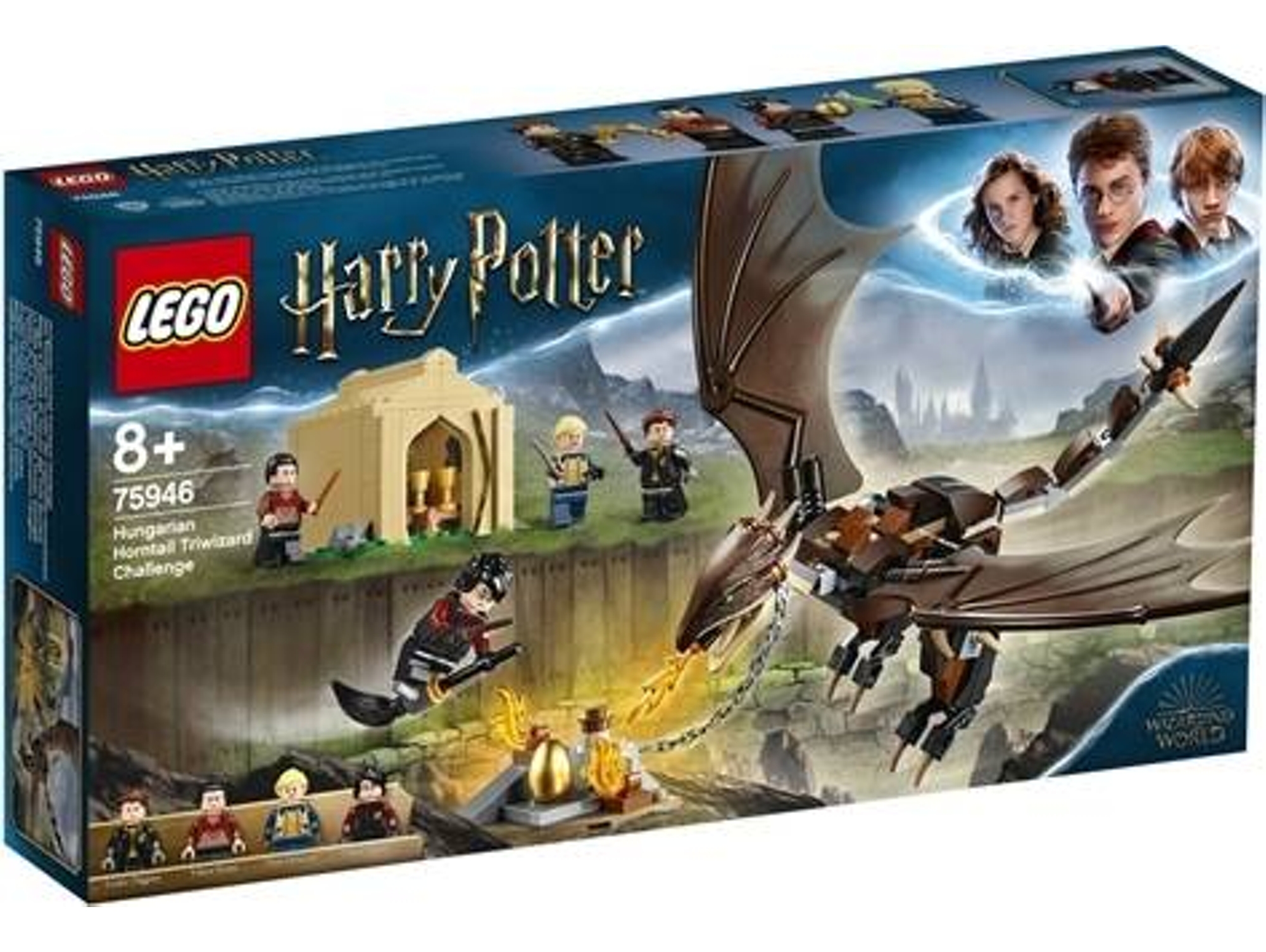 LEGO Harry Potter: Desafío dos Três Magos Dragão Hungaro - 75946 (Idade mínima: 8 - 265 Peças)