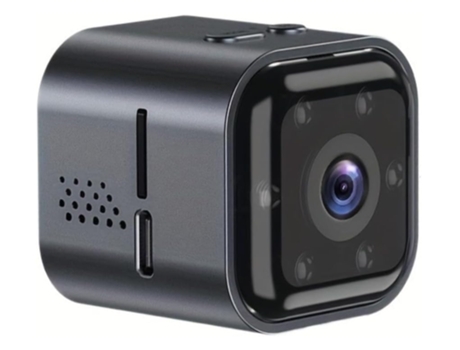 Nueva cámara HD1080P 2M Cámara de vigilancia WiFi Intercomunicadores bidireccionales compatibles con monitoreos remotos de hasta 32G (negro) CHRONUS