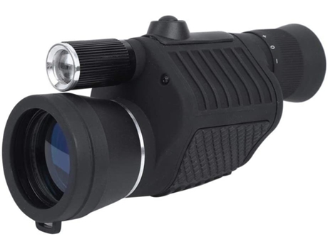 Prismáticos ENZONS 12X50 Compacto Gran Campo de Visión HD Impermeable Senderismo Turismo Bak4 Lentes FMC Negro-Negro
