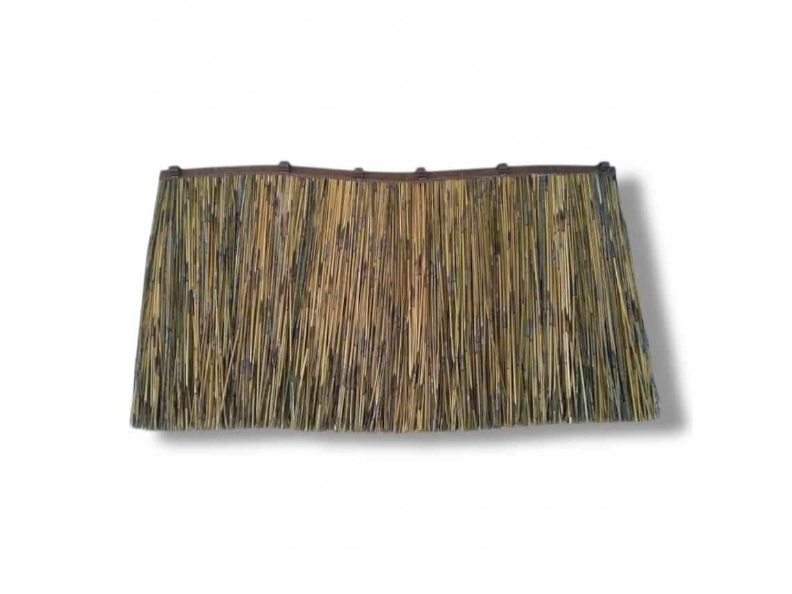 Hojas de junco africano natural 3x80x45 cm Maderterraneo