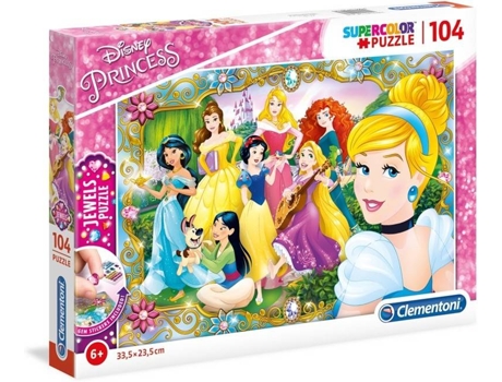 Puzzle CLEMENTONI Princesas Disney (104 Piezas)