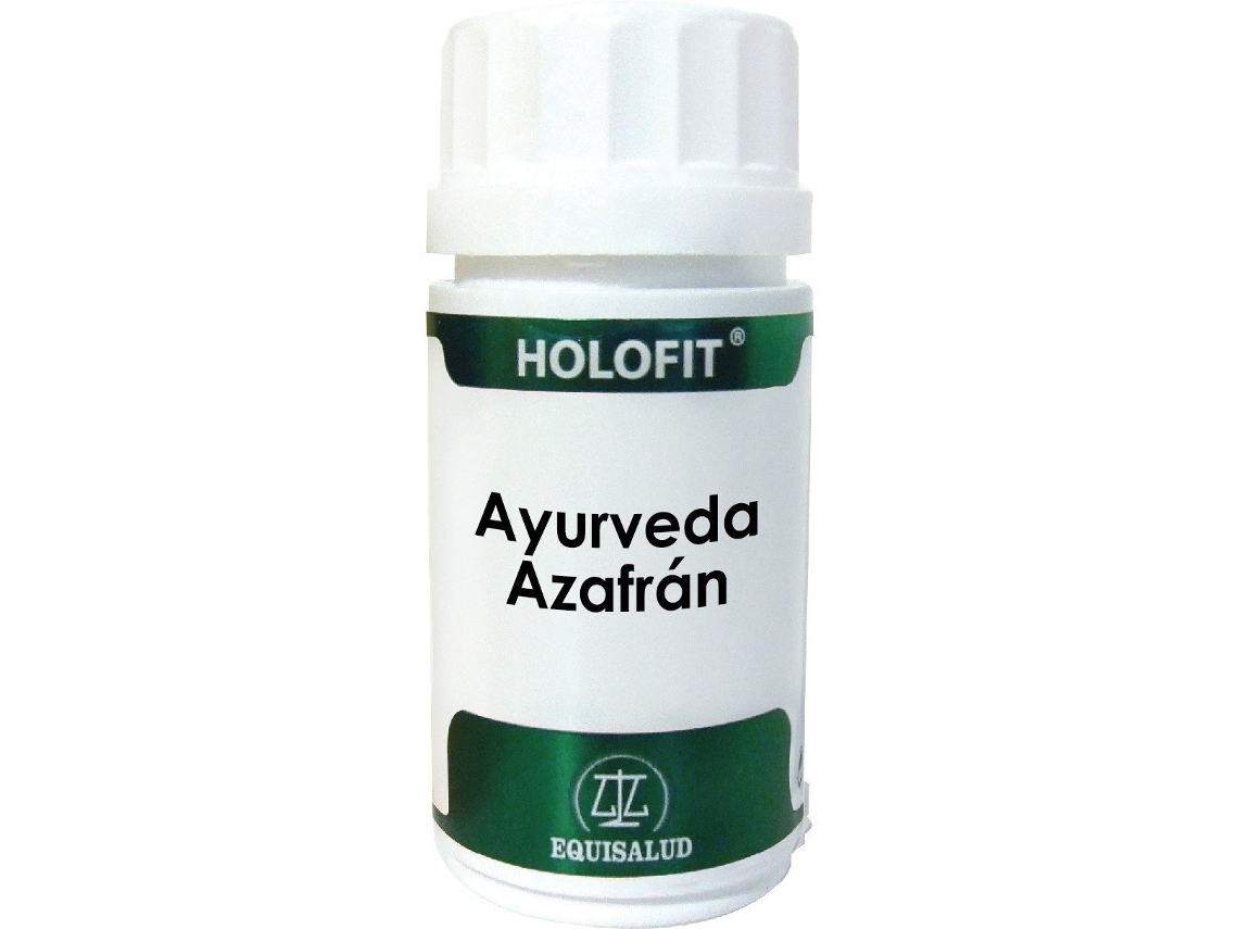 Complemento Alimentar EQUISALUD Ayurveda Azafran (Limón - 50 Cápsulas)