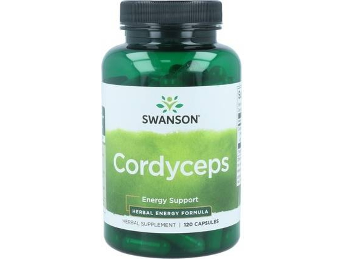 Complemento Alimentar SWANSON Cordyceps (120 cápsulas)