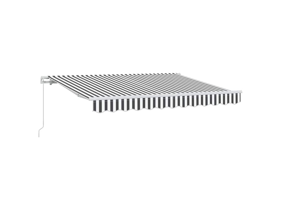 Maison Exclusive - Toldo Retráctil Manual Antracita 250 X 200 Cm Tela