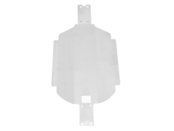 Chasis De Acero Inoxidable Para Coche Teledirigido Mjx 1/16 (modelos 16208, 16207, 16209 Y 16210) Con Placa Inferior.