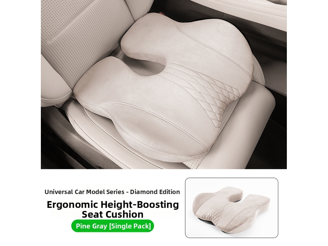 Almofada De Asiento Con Aumento De Altura De 5 Cm De General Motors Henten Home Soporte Ergonómico Cinza Claro