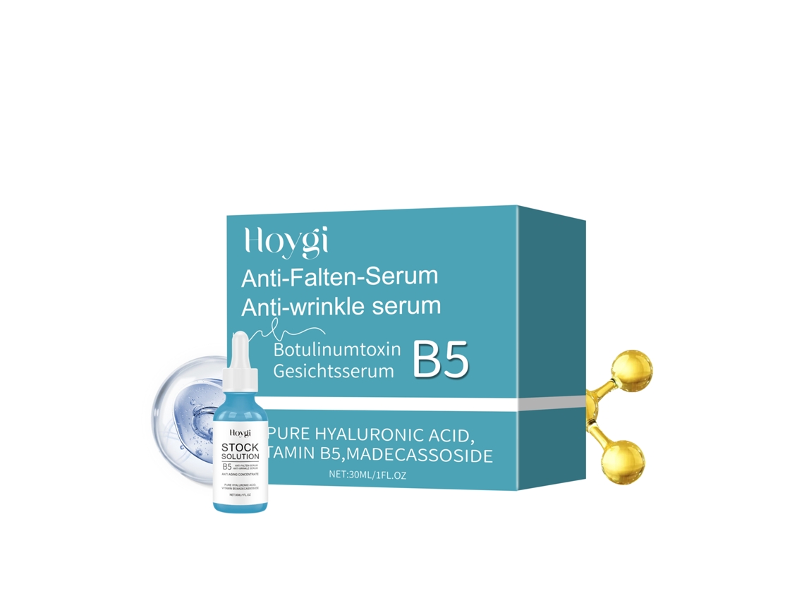 Sérum reafirmante antiarrugas eficaz para una piel joven.