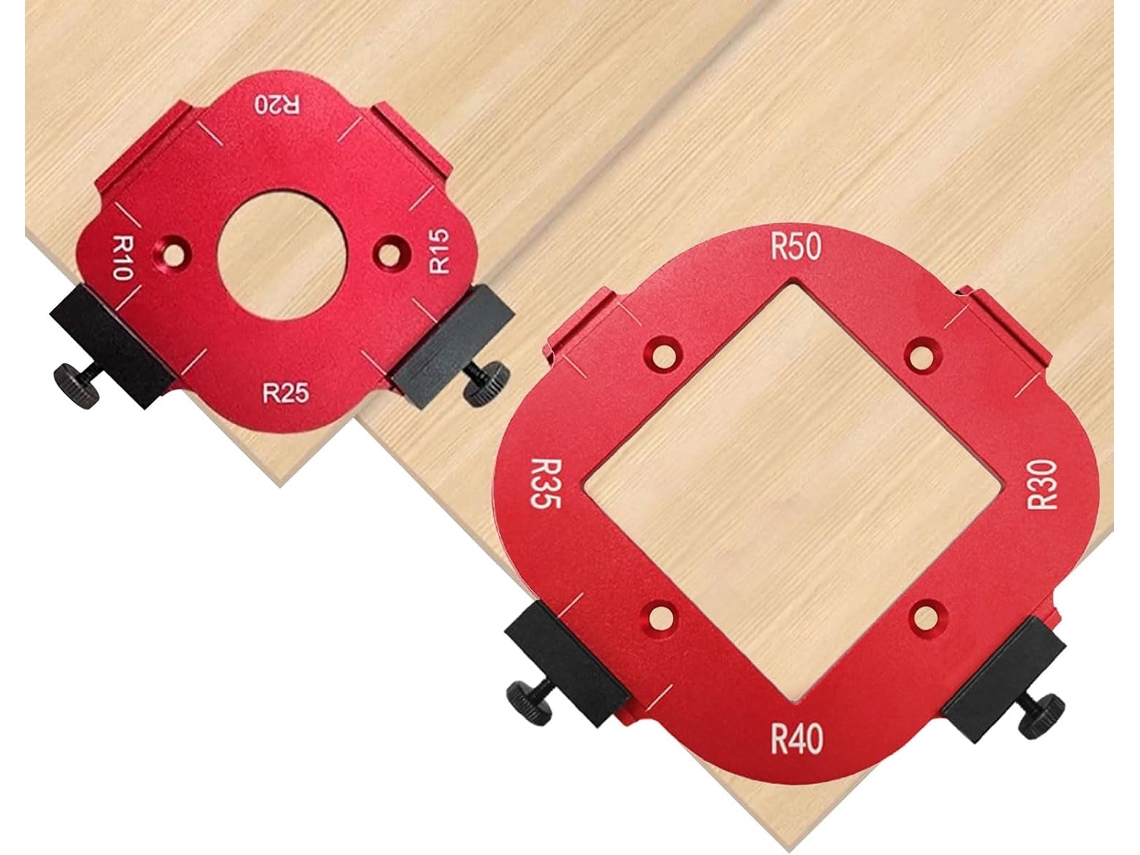 Conjunto De Roteadores Angulares 8 Em 1 Para Marcenaria R10 R15 R20 R25 R30 R35 R40 R50
