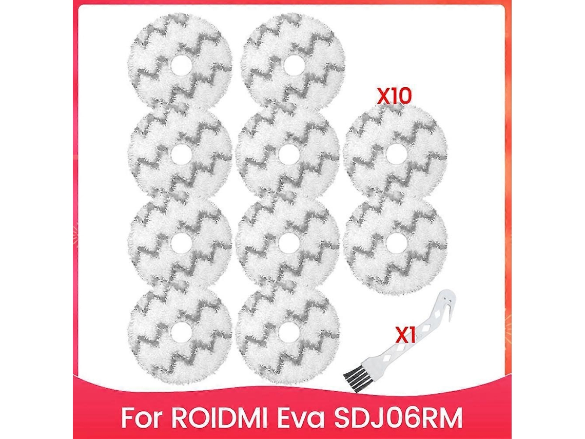 Mop Cloth Pads For Eva. Sdj06rm Robot Vacuum Cleaner Mop Rag Accessories Spare Parts