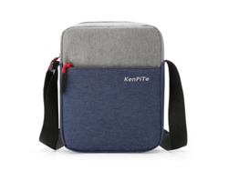 Bolso de hombro para hombre (azul), bolso cruzado para actividades al aire libre, estilo casual.
