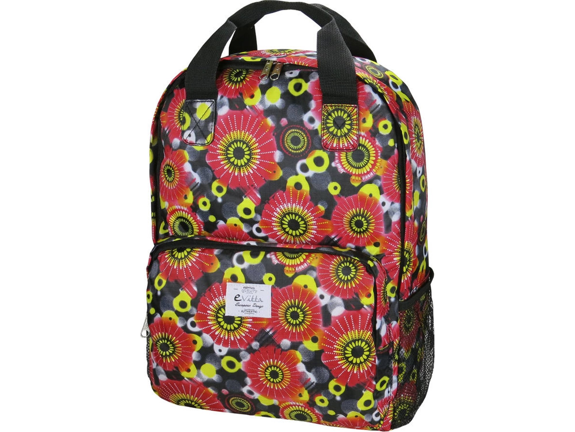 Mochila Para Portatil evitta style zanzibar 15.4 16 roses de multicolor evbp001008 maletines 406 cm 15.416 resistente estampado bolsamochila 2