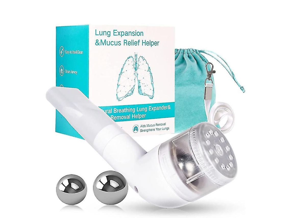 Ejercitador Pulmonar Y Removedor De Mucosidad: Elimina La Mucosidad De Forma Natural Con El Dispositivo Ejercitador Pulmonar.
