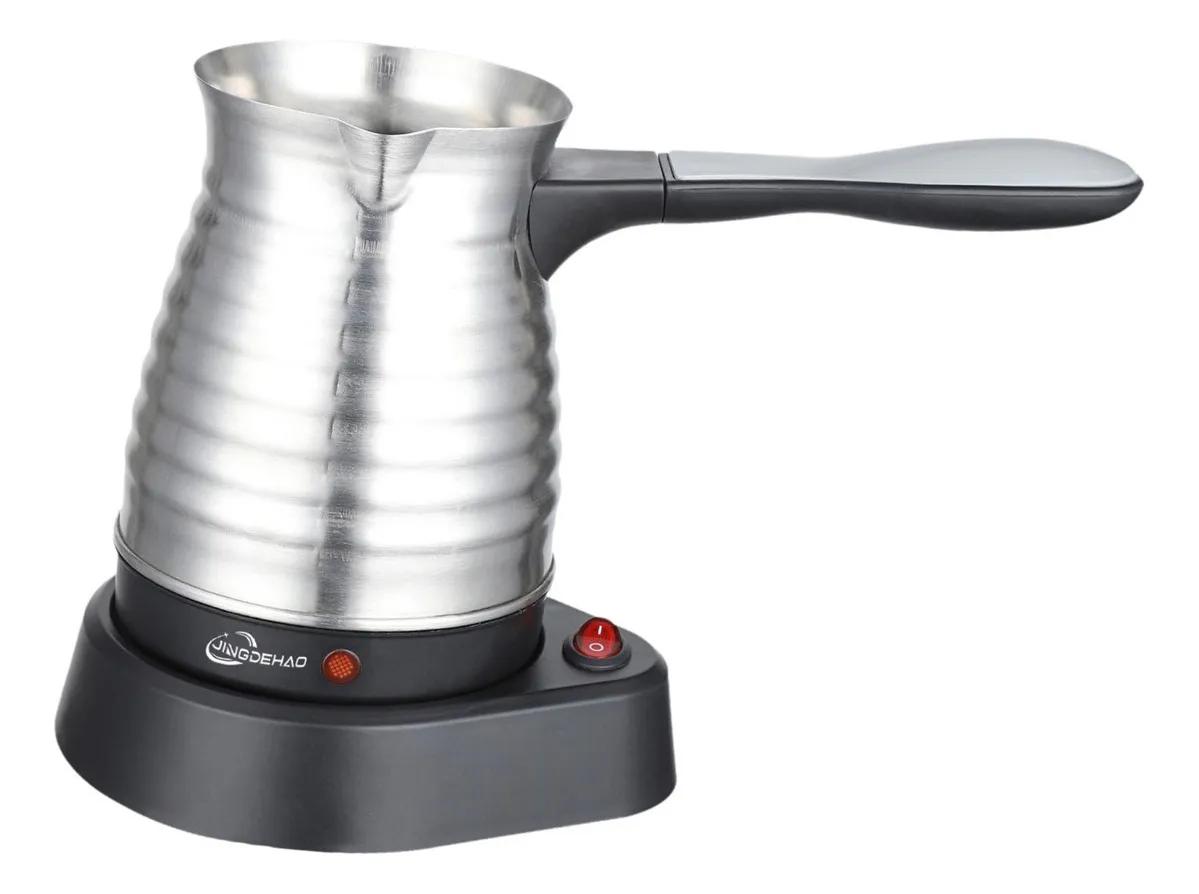 Cafetera eléctrica turca R0x, tetera de acero.