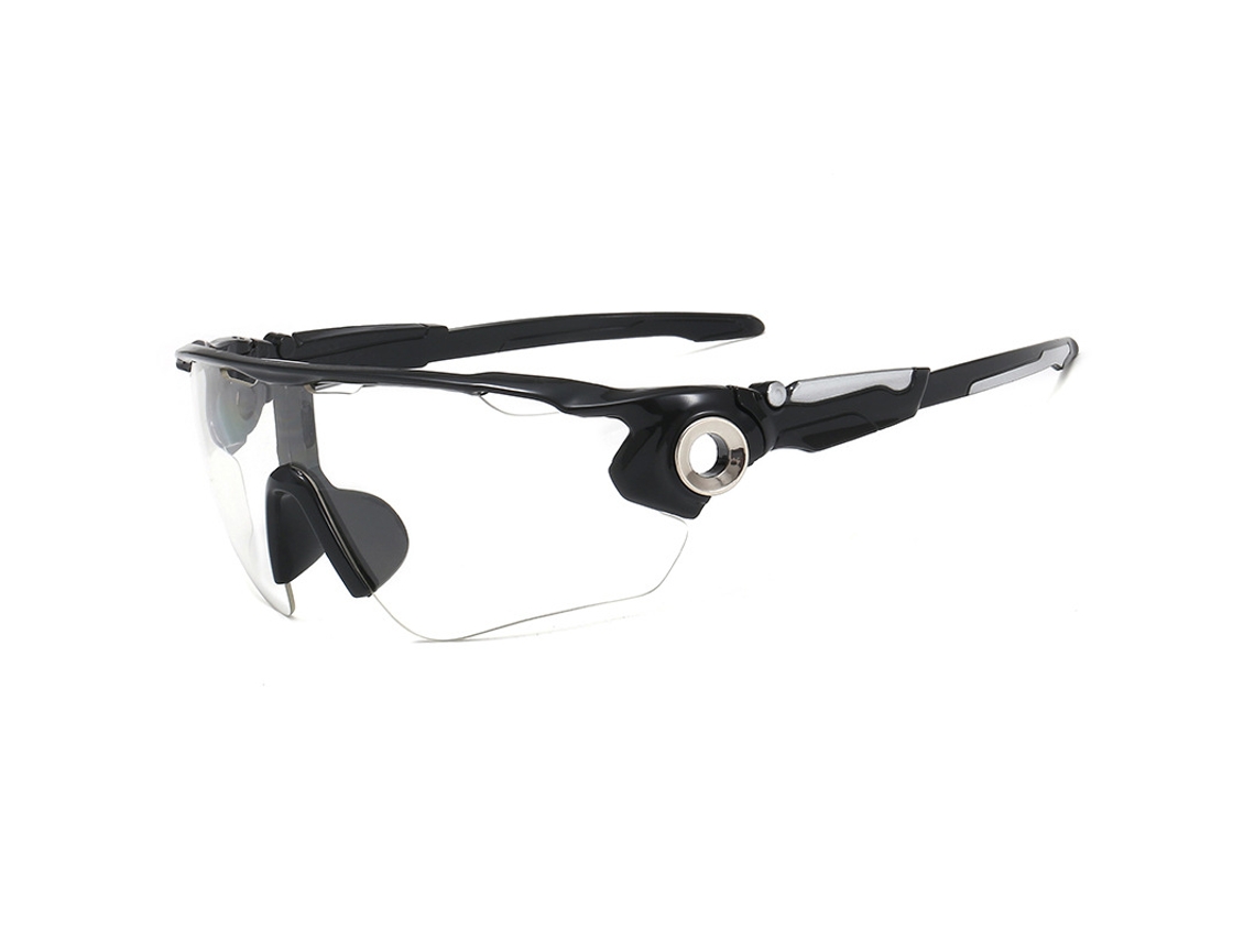 Gafas de sol deportivas informales Csyy, aptas para ciclismo y pesca, cómodas de llevar, transparentes.
