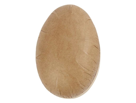 Huevos de cartón en dos partes - 12 cm - 2 piezas