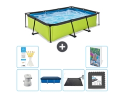 Exit-toys Piscina Exit Retangular - 300x200x65 Cm - 7-peças S195