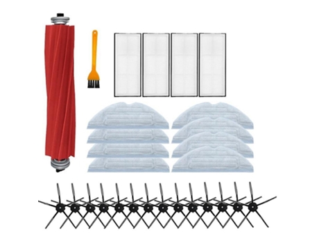 Kit de acessórios para peças roborock filtro hepa esfregão peças sobressalentes