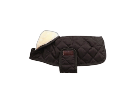 Chaqueta Perros Unisex KENTUCKY DOGWEAR (44/50 cm - Piel Sintética - Márron)