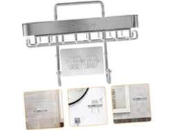 Estante Almacenamiento Ventilado Jabonera Montado Pared Requiere Perforación Acero Inoxidable 304 Práctico