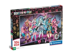 Rompecabezas Monster High 104 piezas CLEMENTONI