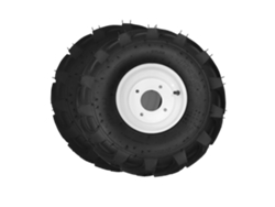 Bricoferr Par De Ruedas Para Motoazada 19x7-8