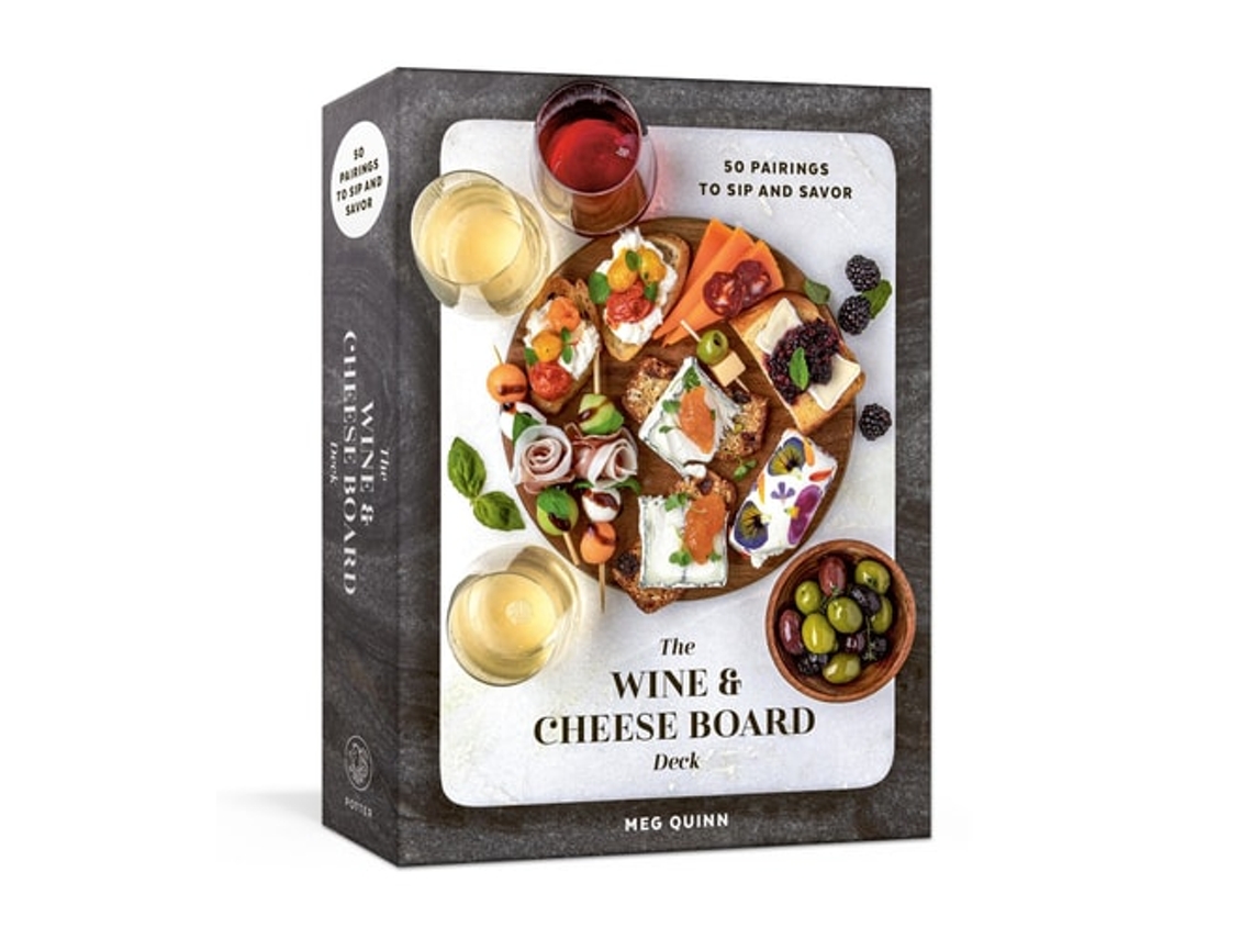 Libro The Wine and Cheese Board Deck de Meg Quinn (Inglés)