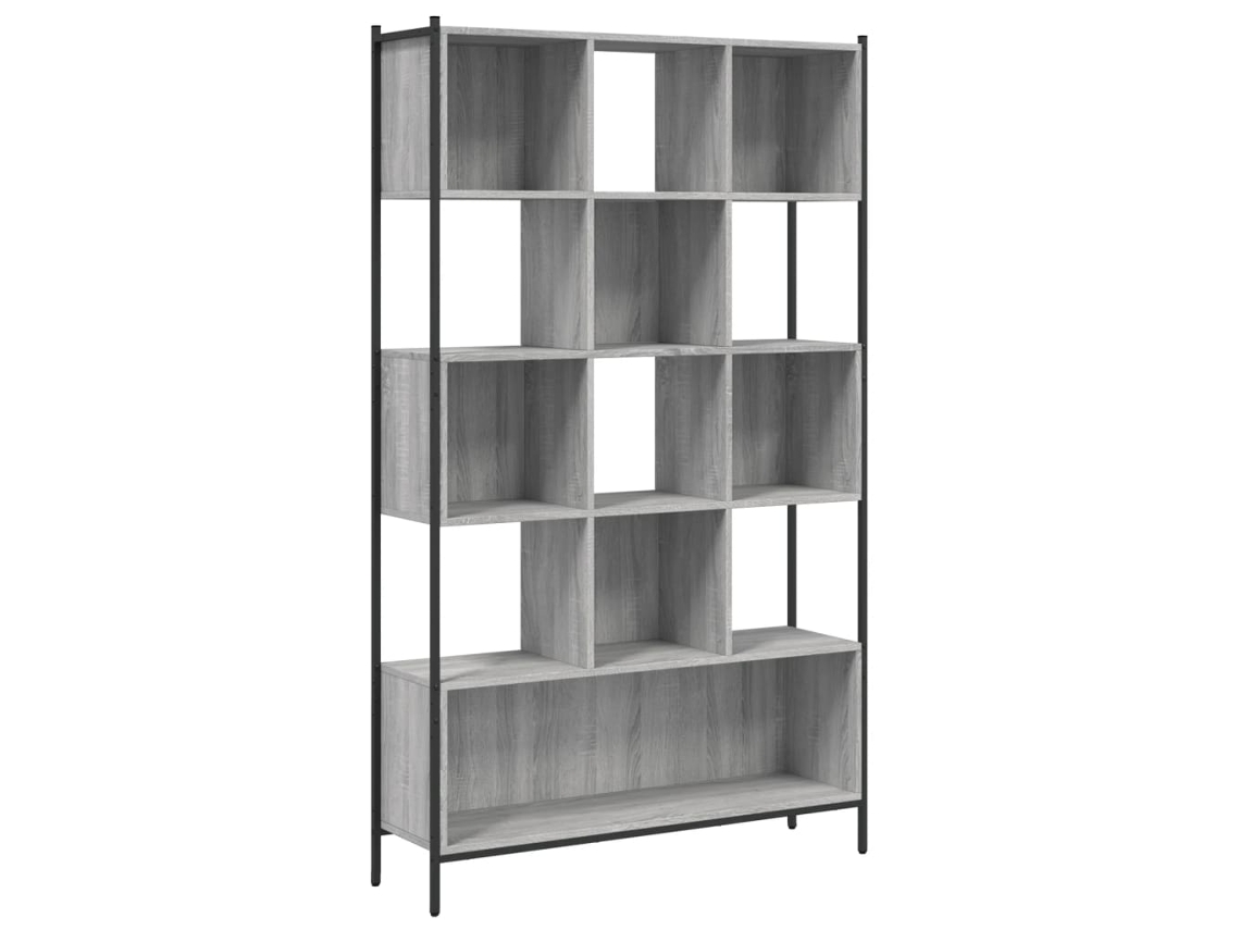 Maison Exclusive - Estantería Madera De Ingeniería Gris Sonoma 102x28x172 Cm