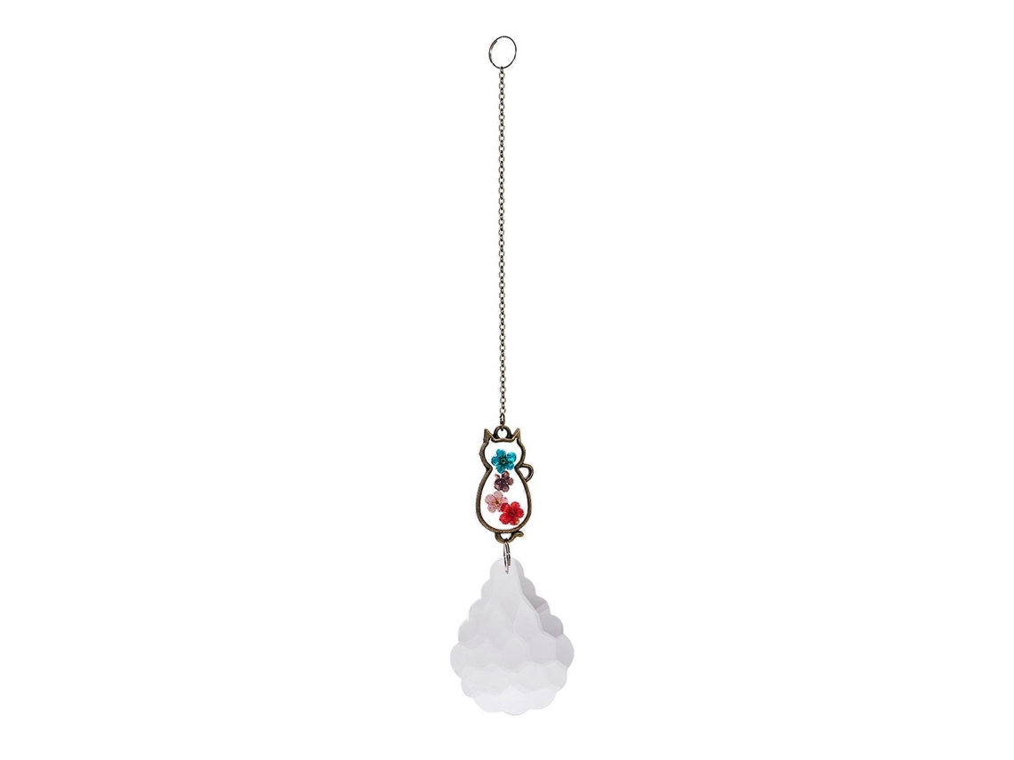 Lámpara colgante Crystal Rainbow para ventanas, balcones, cocinas, jardines y hogares.