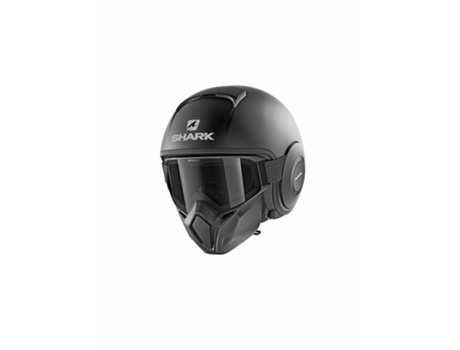 Casco de moto Jet Shark street drak blank