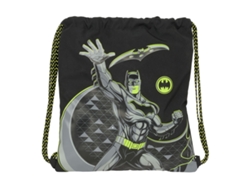 Mochila de cuerda negra Batman Game Over 35 X 40 X 1 Cm