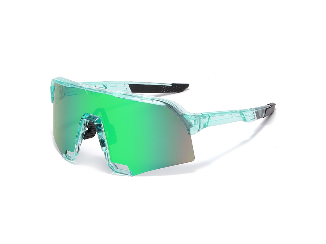 Gafas deportivas Yuysan S3 para ciclismo, protección contra el viento y la arena, equipamiento para bicicletas - Verde