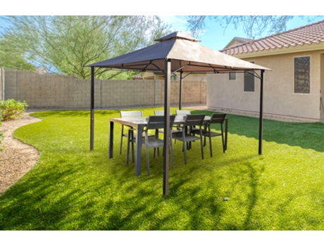 Cenador de jardin SAO 300S300 Beige