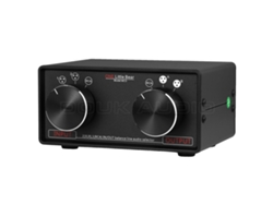 Selector de audio, 3 entradas y 3 salidas, carcasa metálica OEM