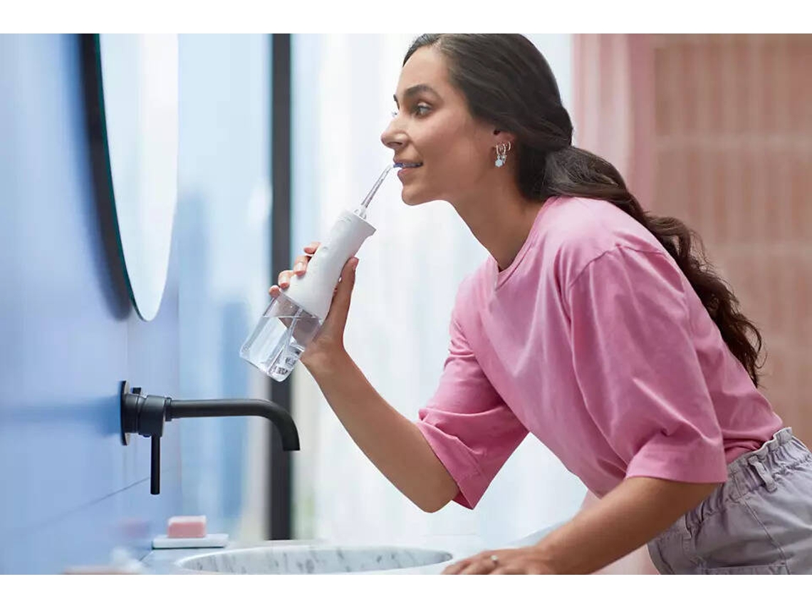 Cordless Power Flosser Philips Irrigador Dental Irrigador Oral