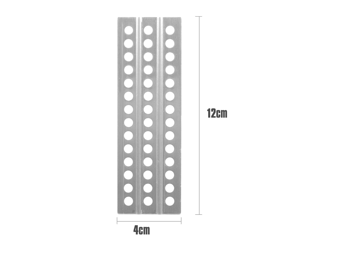 Mali placa de Recuperação Metal Sand Ladder 2pcs para Carros Rc Traxxas Hsp Redcat Rc4wd Tamiya Axial Scx10 D90 Hpi