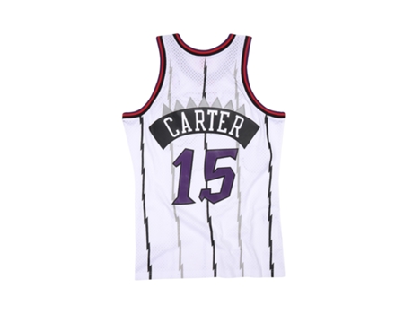 Camiseta para Hombre MITCHELL & NESS Nba Toronto Blanco para Baloncesto (Talla:S)