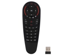 Controle Remoto Inteligente Com Voz E Mouse Aéreo Sem Fio 2.4g Giroscópio 6 Eixos Para Tv