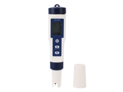 Medidor de calidad del agua Cl₂, medidor de temperatura, preciso, IP65, resistente al agua, para agua potable, piscinas y acuarios.