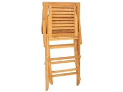 Maison Exclusive - Sillas De Jardín Plegables 6 Uds Madera Maciza Teca 56x63x90 Cm