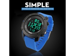 Reloj Digital Deportivo Casual Para Niños Y Adolescentes Color Azul Cielo Dzb13
