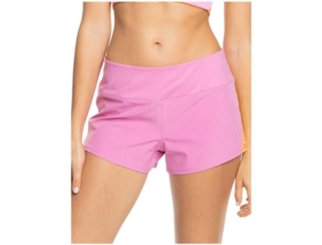 Pantalones de Mujer ROXY Corto Bold Moves Morado (S)