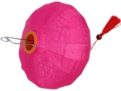 Farol Colgante Tradicional Vietnamita, Rosa, 30 Cm, Para Decoración De Fiestas En El Jardín Al Aire Libre.
