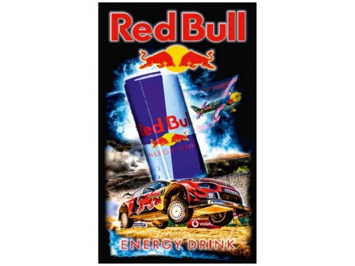 Toalla De Playa Microfibra Red Bull Energy Drink