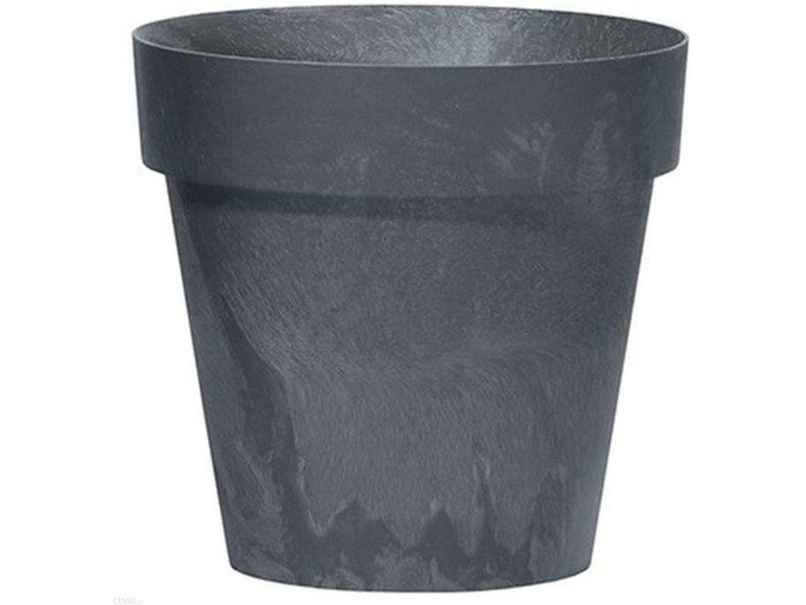 Macetero PROSPERPLAST Cube Beton Effect (Gris - 11x9.7cm)