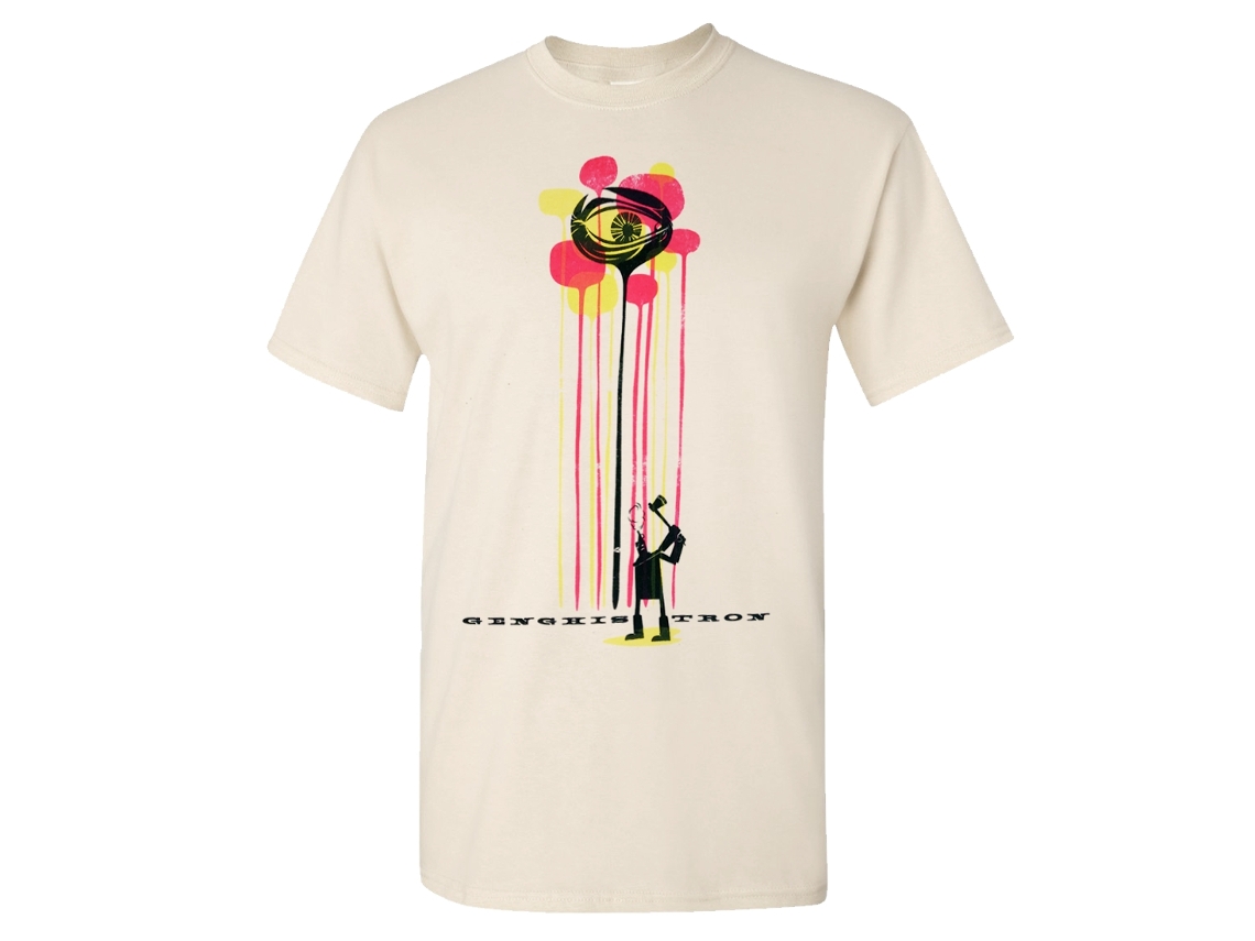 Genghis Tron Balloons T-shirt Rockinstone Unisex Adults Best Sellers Size:s