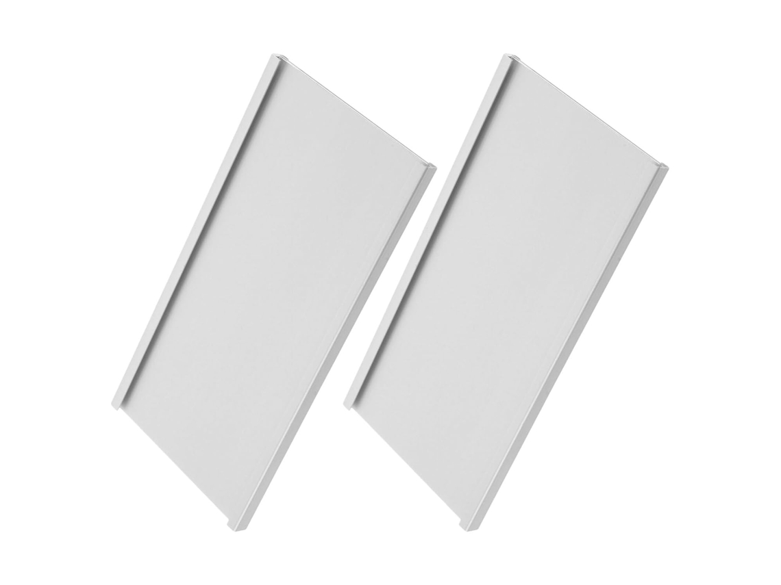 Portatarjetas De Identificación De Escritorio De Aluminio Y Aleación De 8x16 Pulgadas (cm)