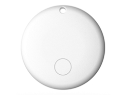 Rastreador GPS inteligente F08 antipérdida, mini localizador global redondo compatible con Apple Find My